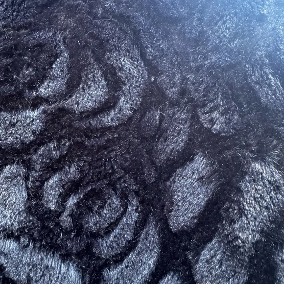 Adrienne Landau Midnight Floral Teddy Jacket - Picture 3 of 5